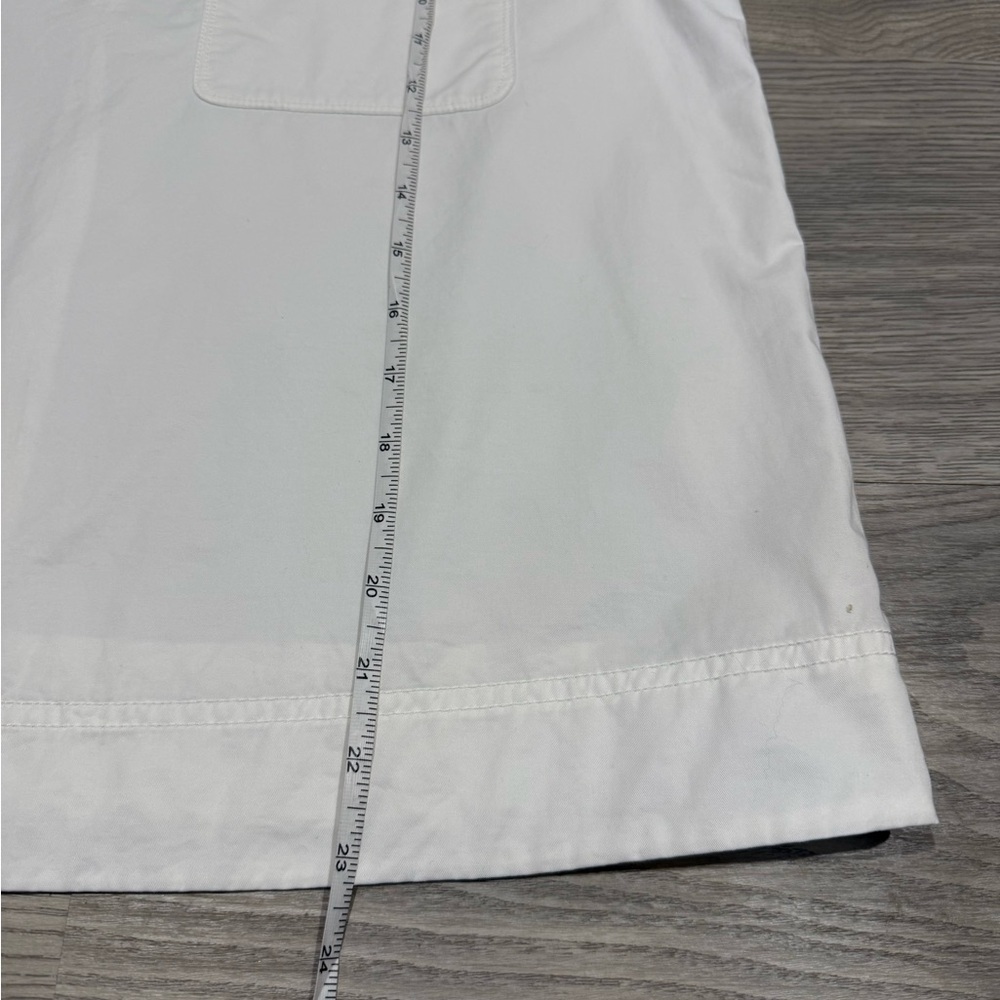 Kate Spade White Puff Sleeve Top with pocket - Picture 10 of 10